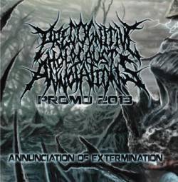 Precognitive Holocaust Annotations : Annunciation of Extermination